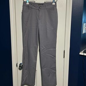 Lee straight leg gray slack size 8